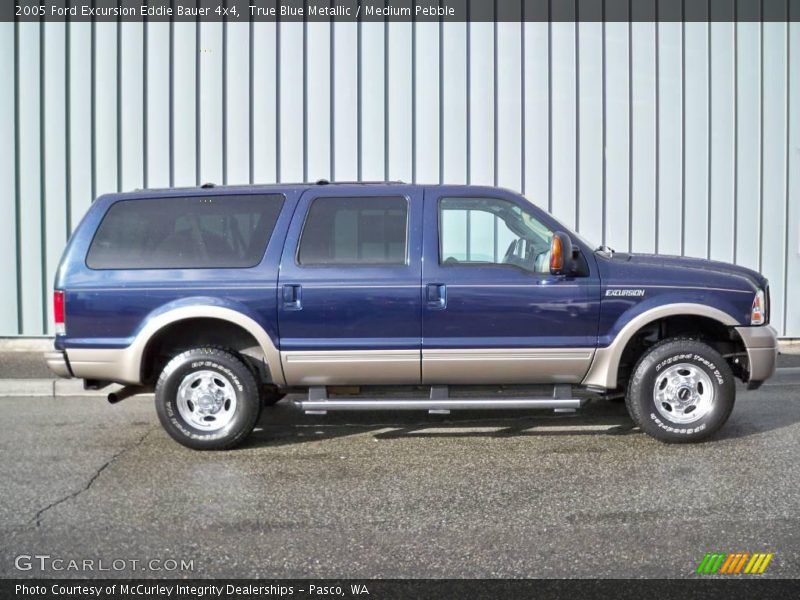 True Blue Metallic / Medium Pebble 2005 Ford Excursion Eddie Bauer 4x4