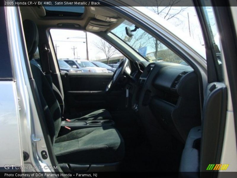 Satin Silver Metallic / Black 2005 Honda CR-V EX 4WD
