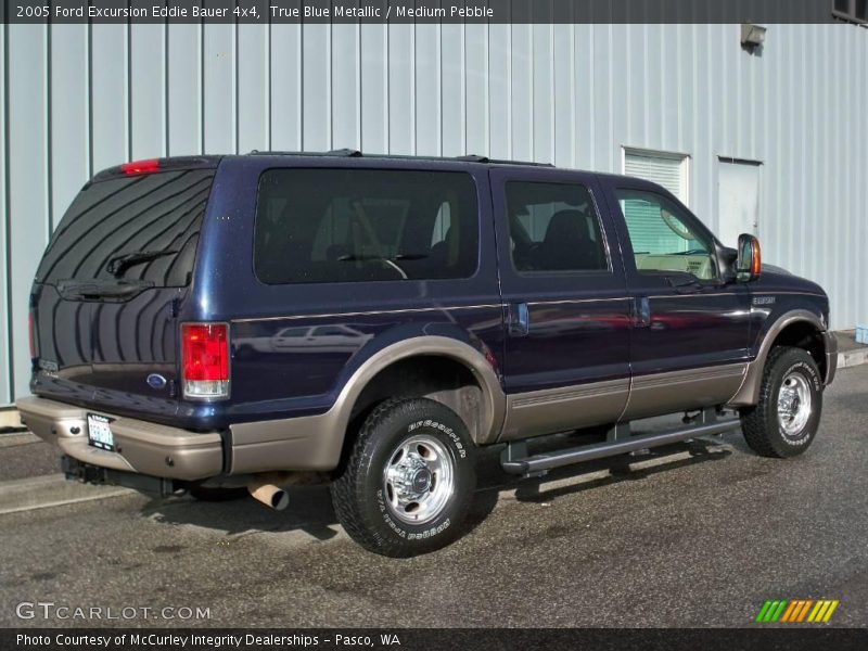 True Blue Metallic / Medium Pebble 2005 Ford Excursion Eddie Bauer 4x4