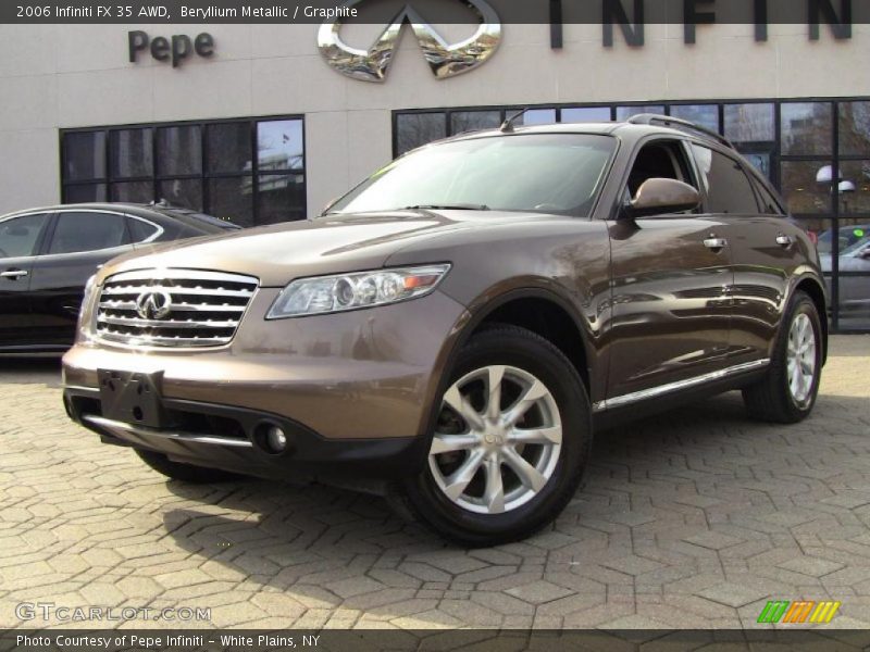 Beryllium Metallic / Graphite 2006 Infiniti FX 35 AWD