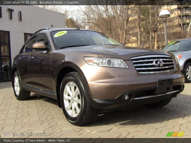 Beryllium Metallic / Graphite 2006 Infiniti FX 35 AWD