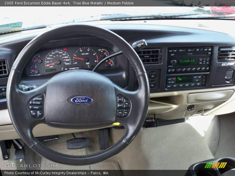 True Blue Metallic / Medium Pebble 2005 Ford Excursion Eddie Bauer 4x4