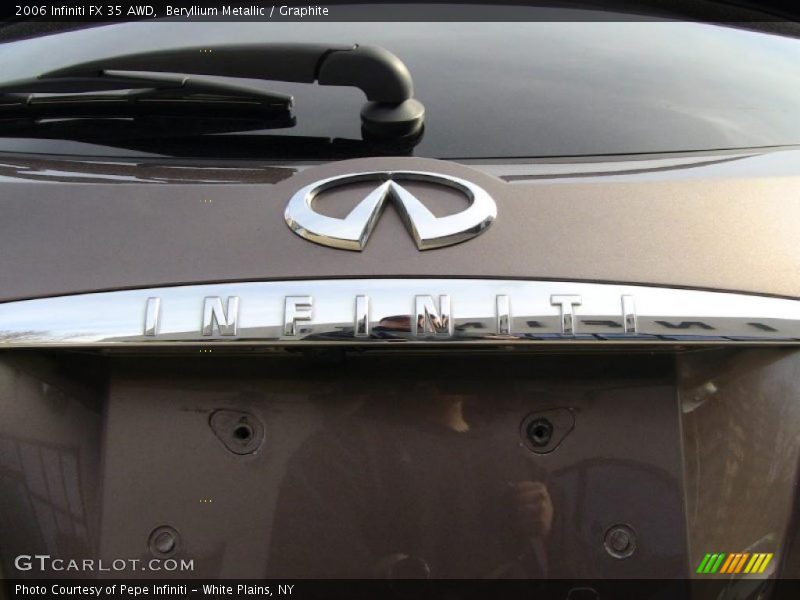 Beryllium Metallic / Graphite 2006 Infiniti FX 35 AWD