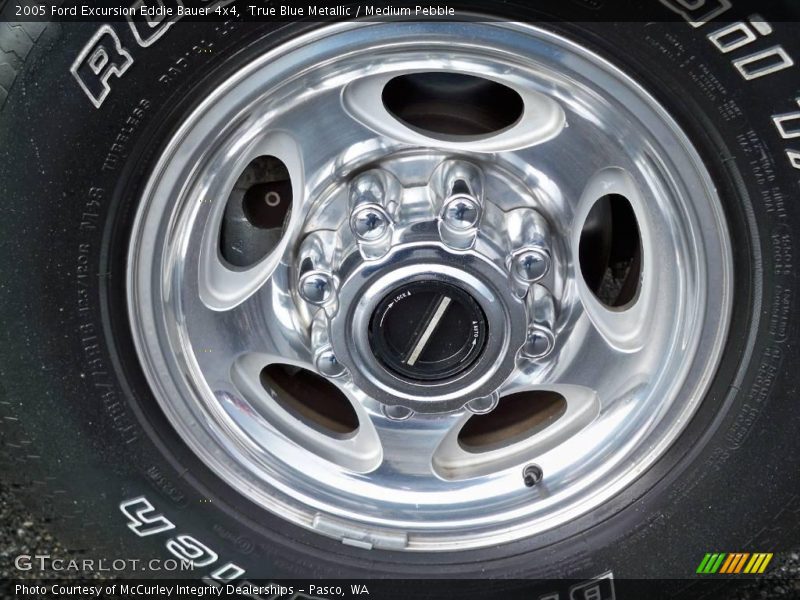 True Blue Metallic / Medium Pebble 2005 Ford Excursion Eddie Bauer 4x4