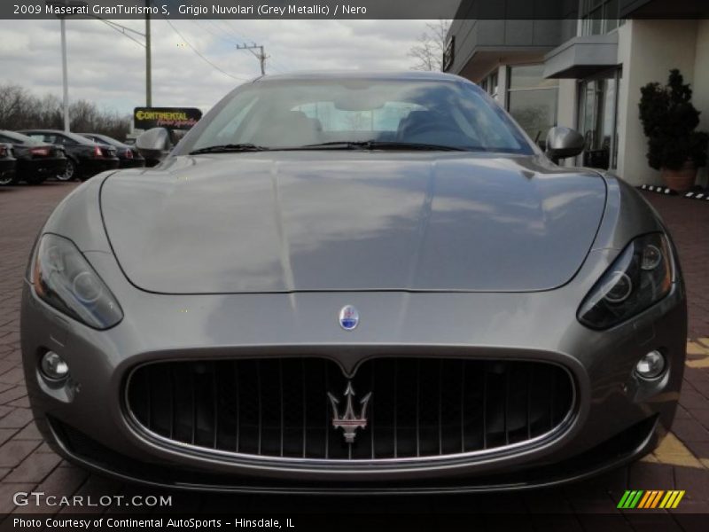 Grigio Nuvolari (Grey Metallic) / Nero 2009 Maserati GranTurismo S