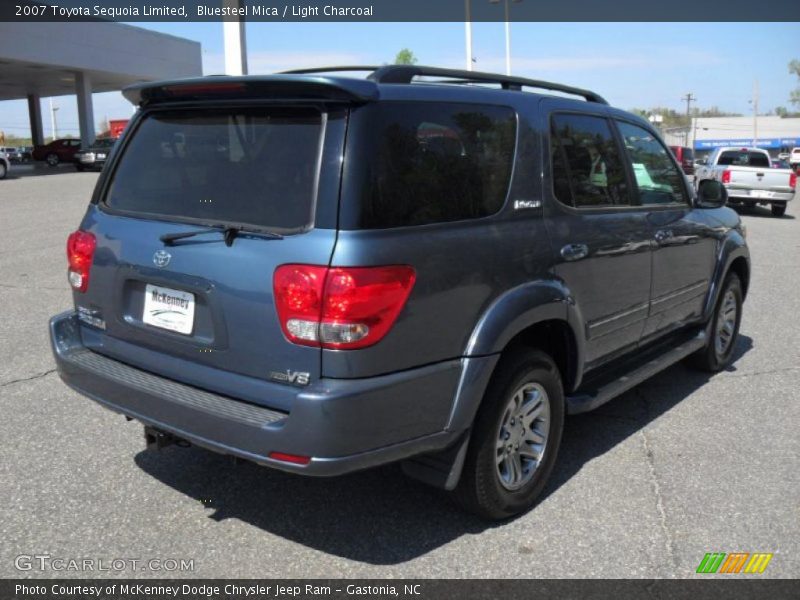 Bluesteel Mica / Light Charcoal 2007 Toyota Sequoia Limited