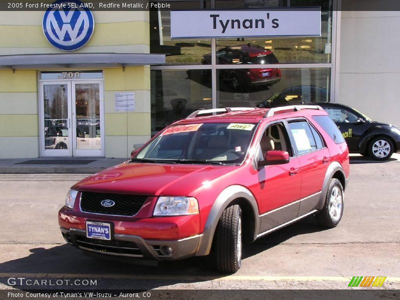 Redfire Metallic / Pebble 2005 Ford Freestyle SEL AWD