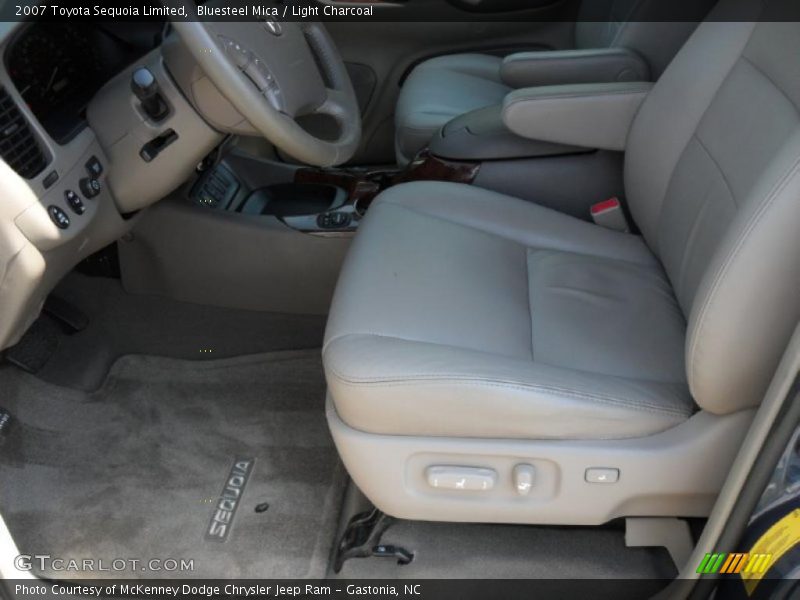 Bluesteel Mica / Light Charcoal 2007 Toyota Sequoia Limited