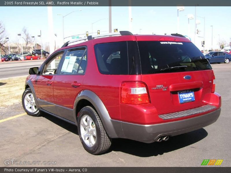 Redfire Metallic / Pebble 2005 Ford Freestyle SEL AWD