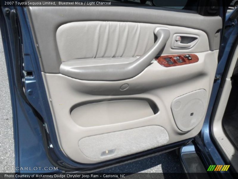 Bluesteel Mica / Light Charcoal 2007 Toyota Sequoia Limited