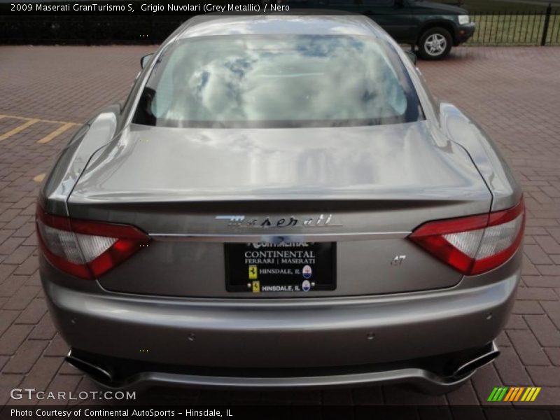 Grigio Nuvolari (Grey Metallic) / Nero 2009 Maserati GranTurismo S