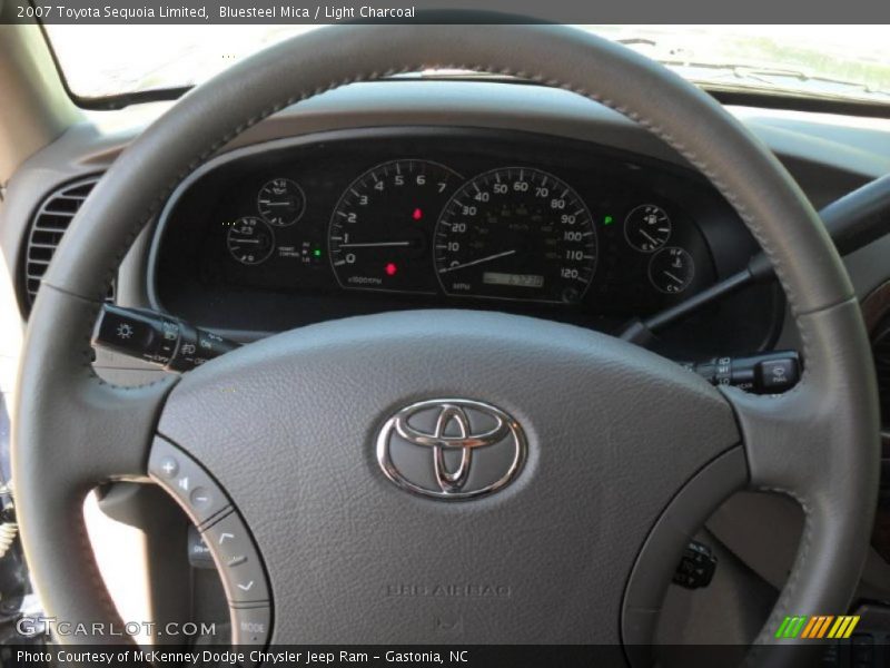 Bluesteel Mica / Light Charcoal 2007 Toyota Sequoia Limited