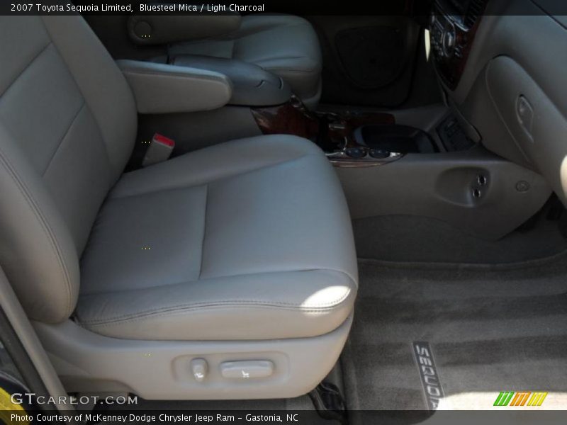 Bluesteel Mica / Light Charcoal 2007 Toyota Sequoia Limited