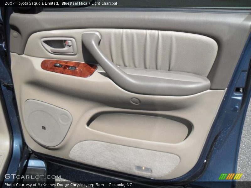 Bluesteel Mica / Light Charcoal 2007 Toyota Sequoia Limited