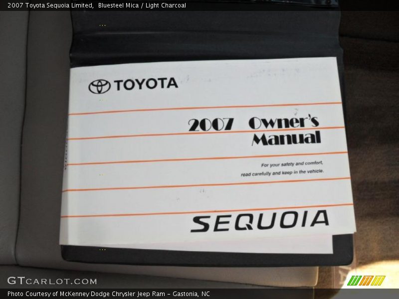 Bluesteel Mica / Light Charcoal 2007 Toyota Sequoia Limited