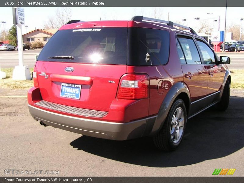 Redfire Metallic / Pebble 2005 Ford Freestyle SEL AWD