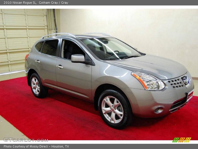 Gotham Gray / Gray 2010 Nissan Rogue SL