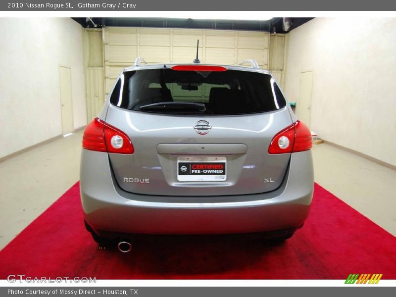 Gotham Gray / Gray 2010 Nissan Rogue SL