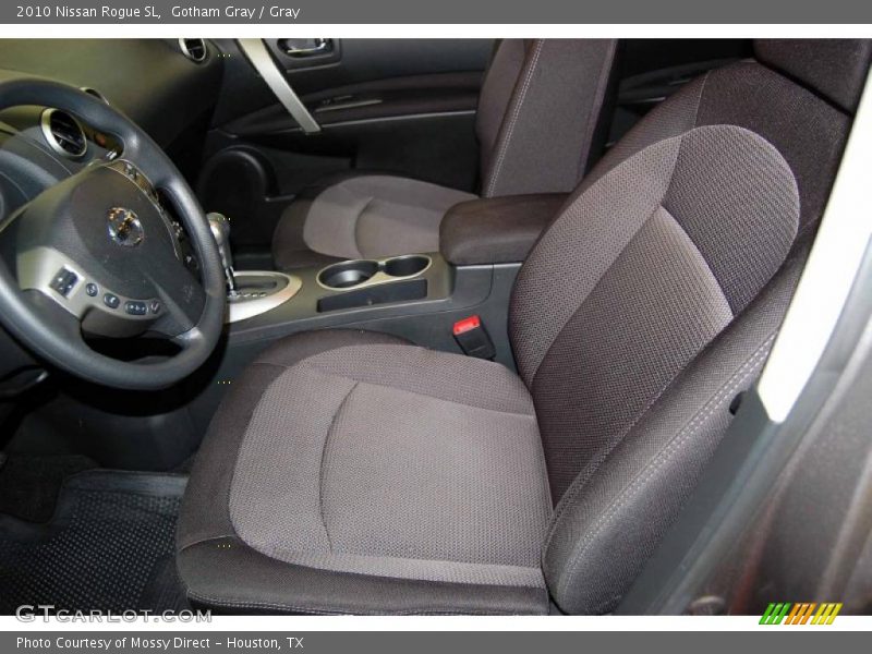 Gotham Gray / Gray 2010 Nissan Rogue SL