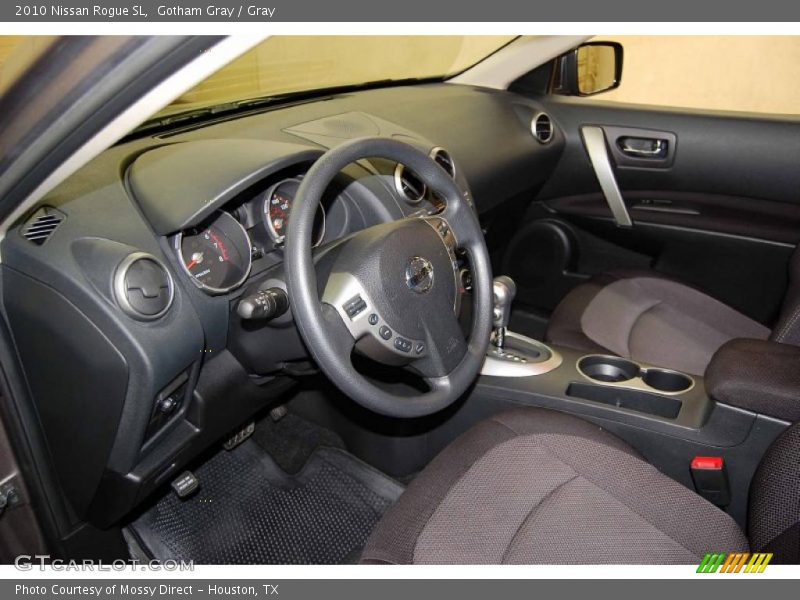 Gotham Gray / Gray 2010 Nissan Rogue SL