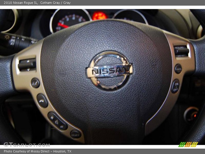 Gotham Gray / Gray 2010 Nissan Rogue SL