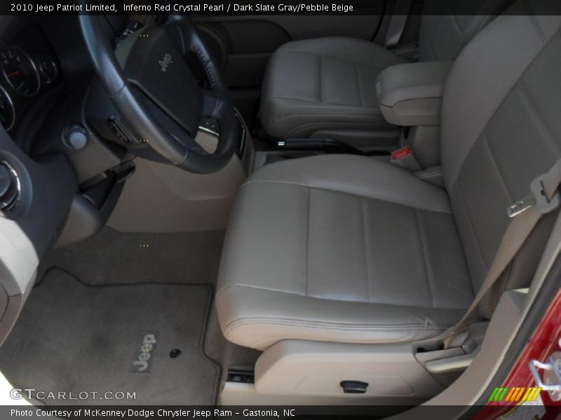 Inferno Red Crystal Pearl / Dark Slate Gray/Pebble Beige 2010 Jeep Patriot Limited