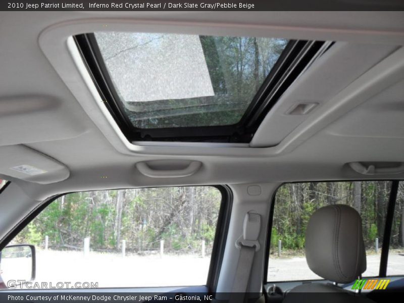 Inferno Red Crystal Pearl / Dark Slate Gray/Pebble Beige 2010 Jeep Patriot Limited