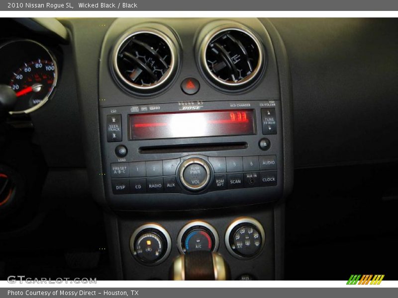 Wicked Black / Black 2010 Nissan Rogue SL