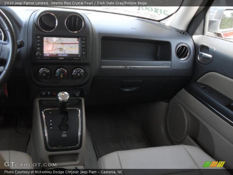 Inferno Red Crystal Pearl / Dark Slate Gray/Pebble Beige 2010 Jeep Patriot Limited