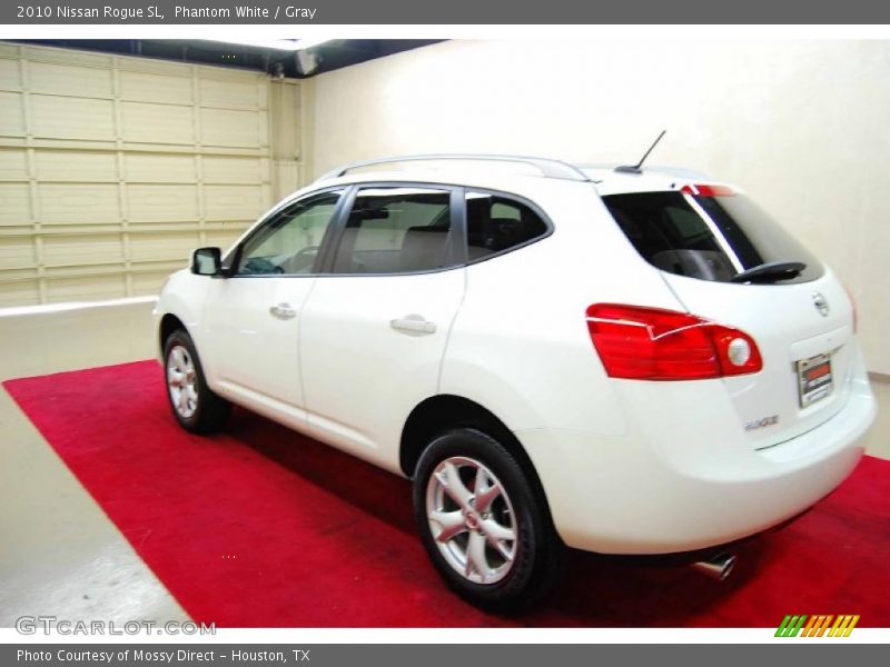 Phantom White / Gray 2010 Nissan Rogue SL