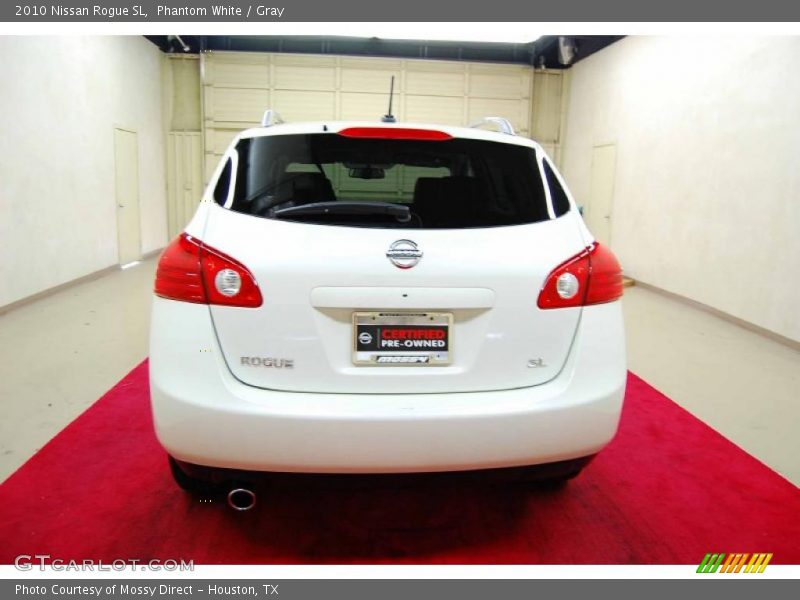 Phantom White / Gray 2010 Nissan Rogue SL