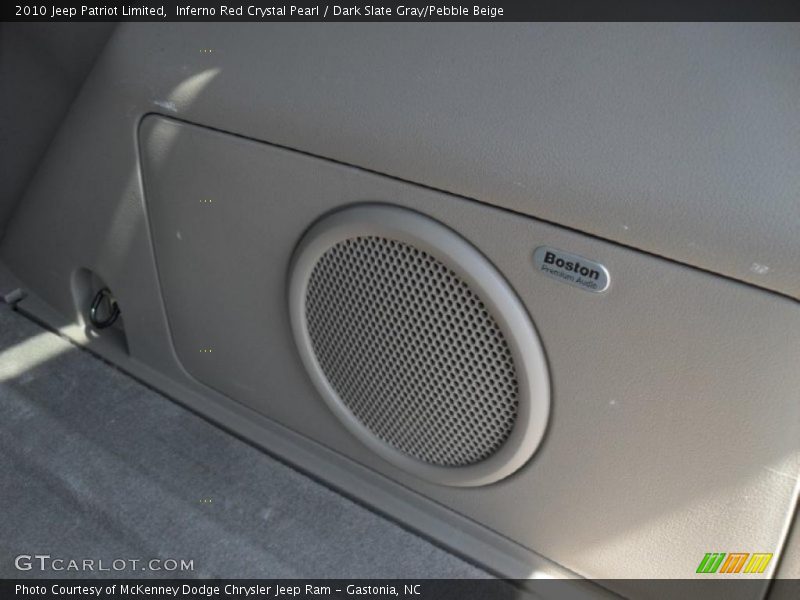 Inferno Red Crystal Pearl / Dark Slate Gray/Pebble Beige 2010 Jeep Patriot Limited