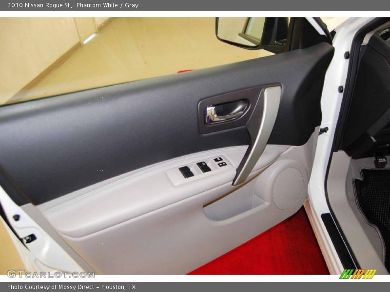 Phantom White / Gray 2010 Nissan Rogue SL