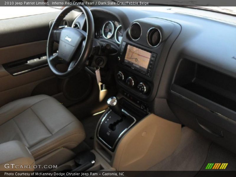 Inferno Red Crystal Pearl / Dark Slate Gray/Pebble Beige 2010 Jeep Patriot Limited