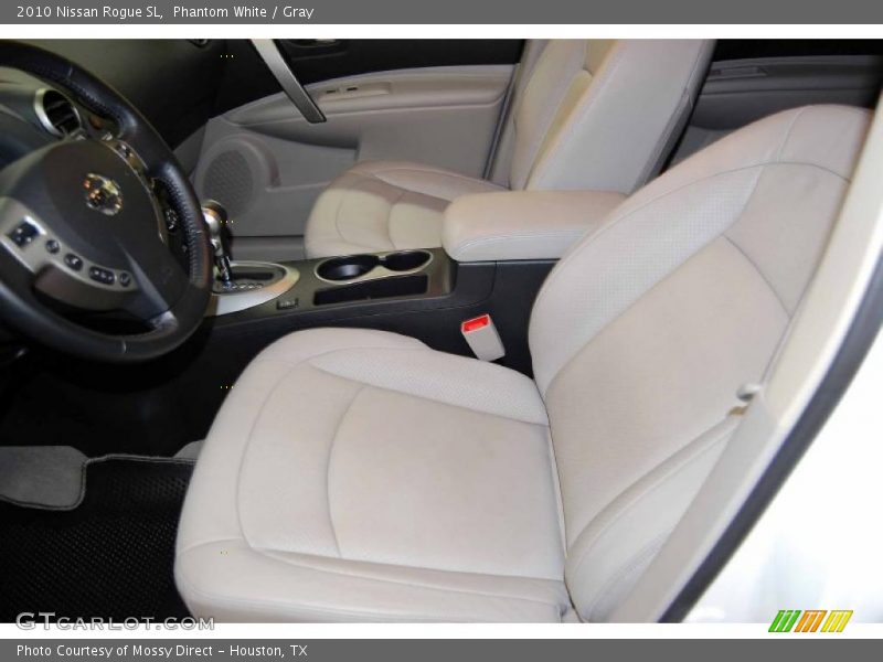 Phantom White / Gray 2010 Nissan Rogue SL