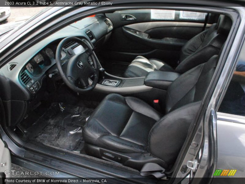  2003 CL 3.2 Type S Ebony Interior