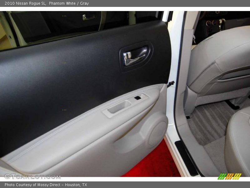 Phantom White / Gray 2010 Nissan Rogue SL