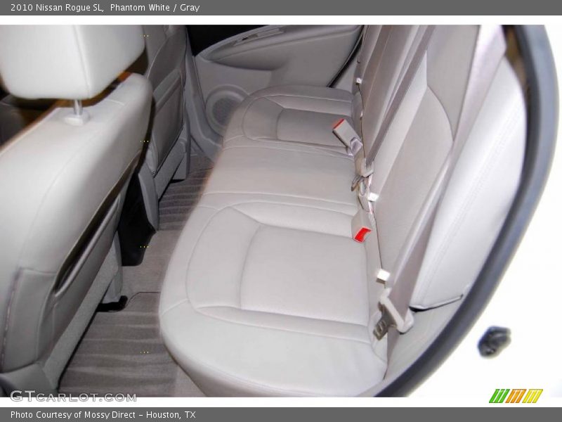 Phantom White / Gray 2010 Nissan Rogue SL