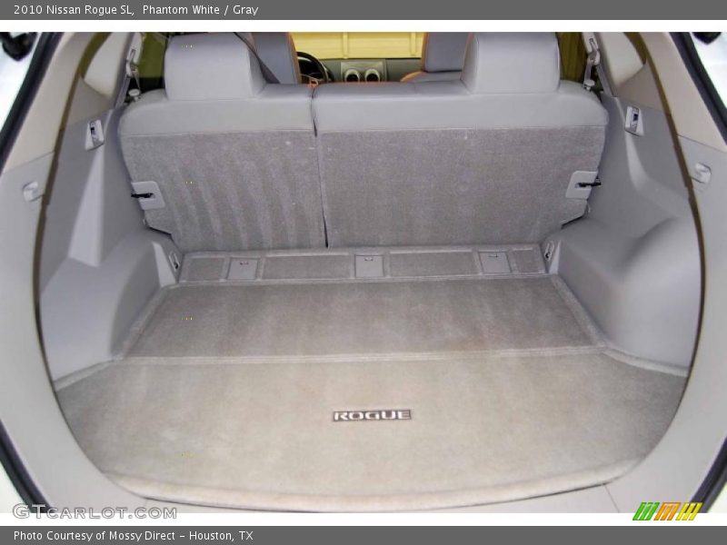 Phantom White / Gray 2010 Nissan Rogue SL