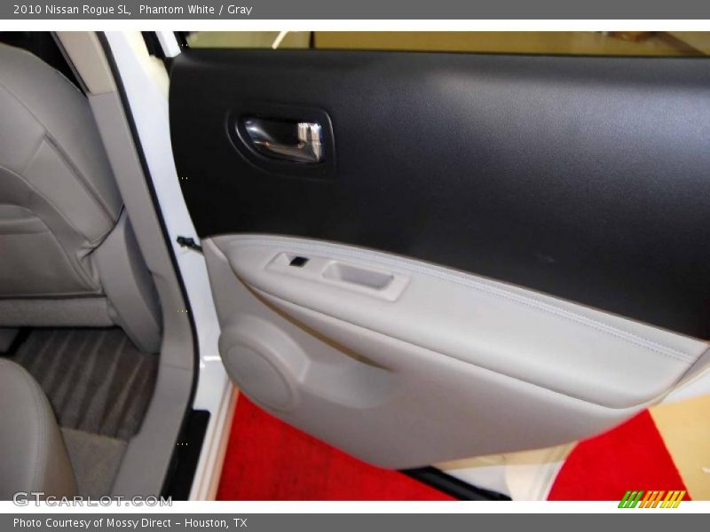 Phantom White / Gray 2010 Nissan Rogue SL