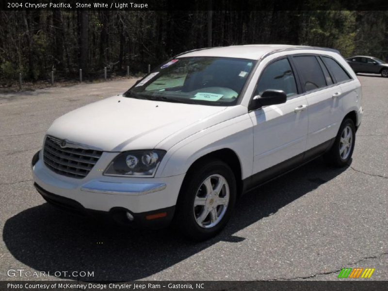 Stone White / Light Taupe 2004 Chrysler Pacifica