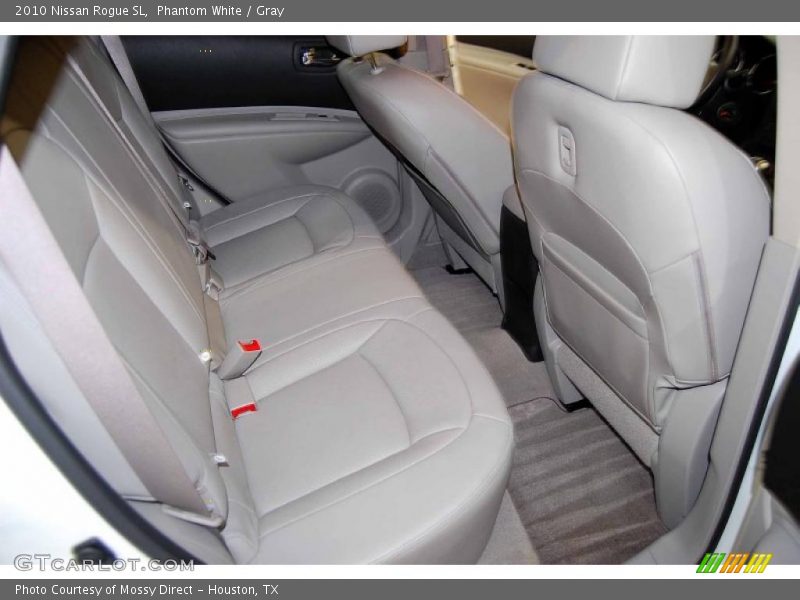 Phantom White / Gray 2010 Nissan Rogue SL