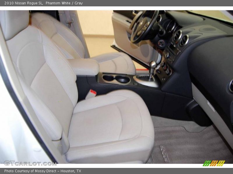 Phantom White / Gray 2010 Nissan Rogue SL