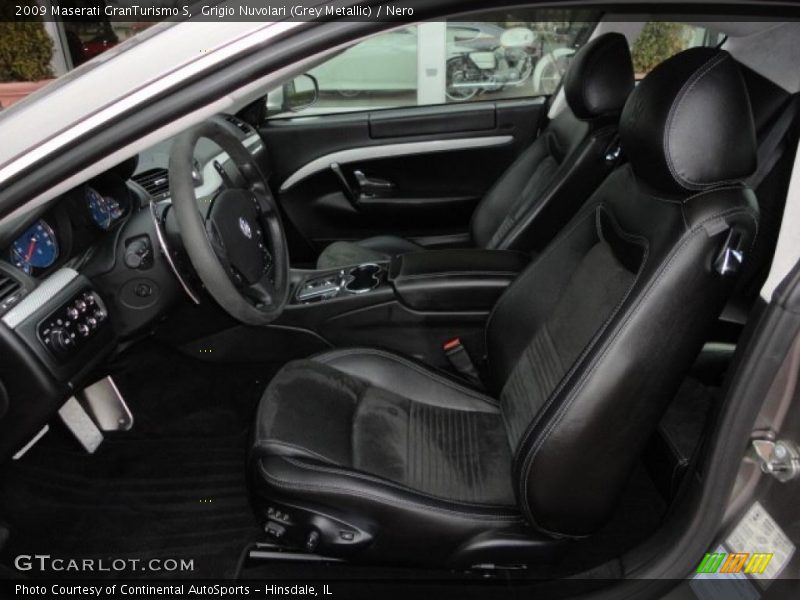  2009 GranTurismo S Nero Interior