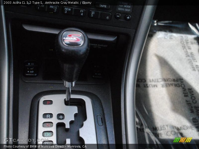  2003 CL 3.2 Type S 5 Speed Automatic Shifter