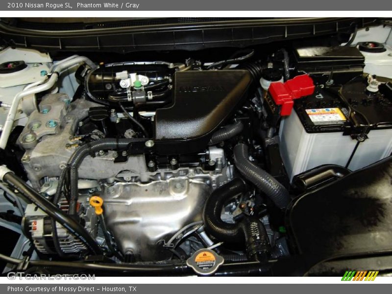 Phantom White / Gray 2010 Nissan Rogue SL
