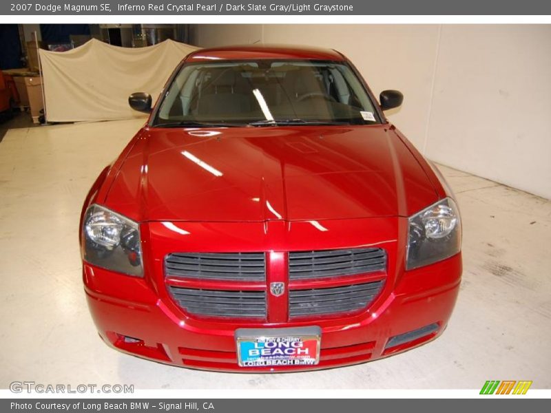 Inferno Red Crystal Pearl / Dark Slate Gray/Light Graystone 2007 Dodge Magnum SE