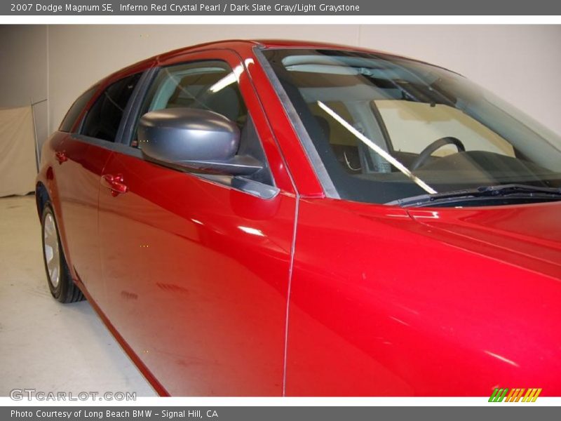 Inferno Red Crystal Pearl / Dark Slate Gray/Light Graystone 2007 Dodge Magnum SE