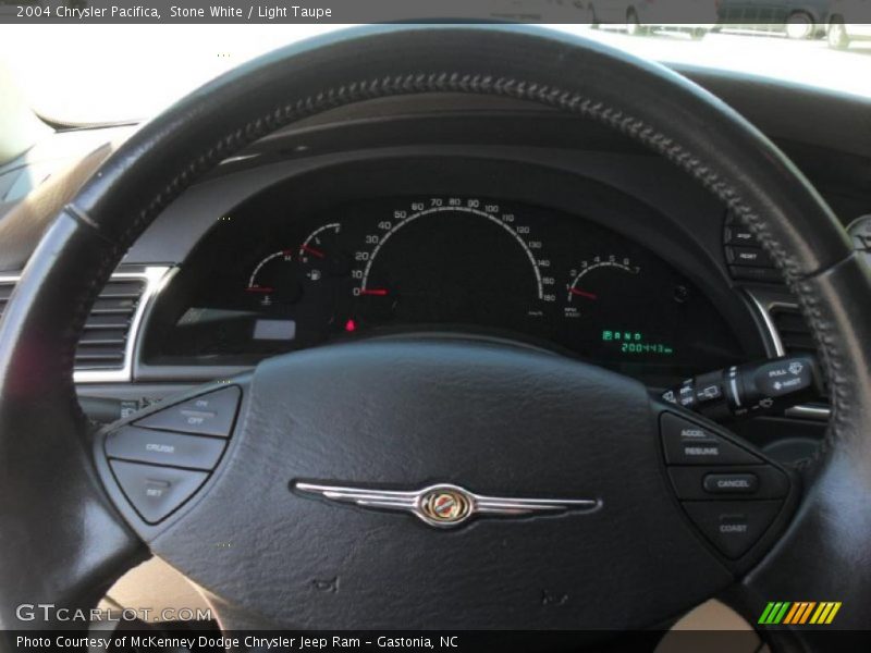 Stone White / Light Taupe 2004 Chrysler Pacifica