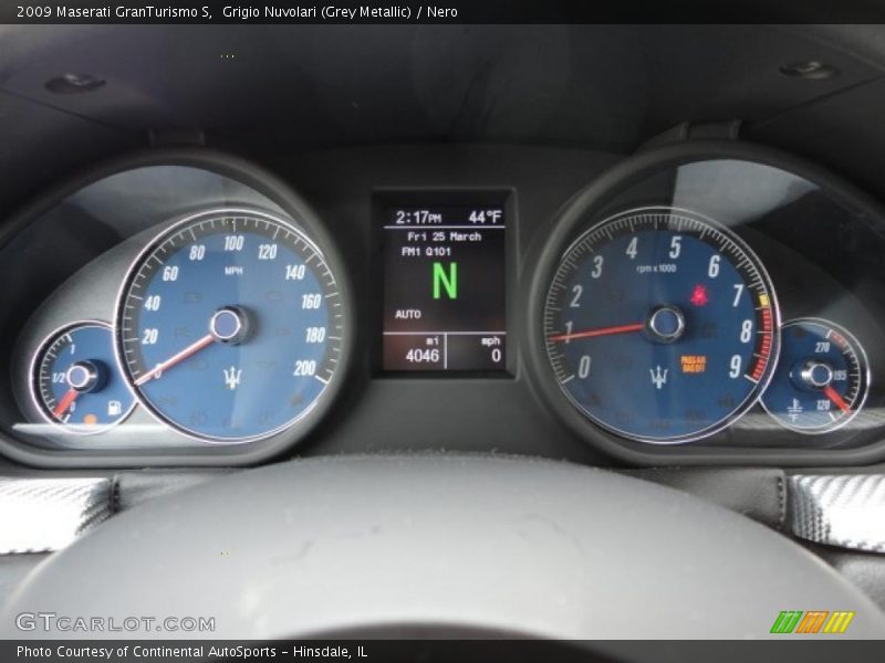  2009 GranTurismo S S Gauges
